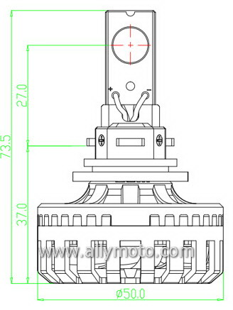 32W LED Headlight A232 H7